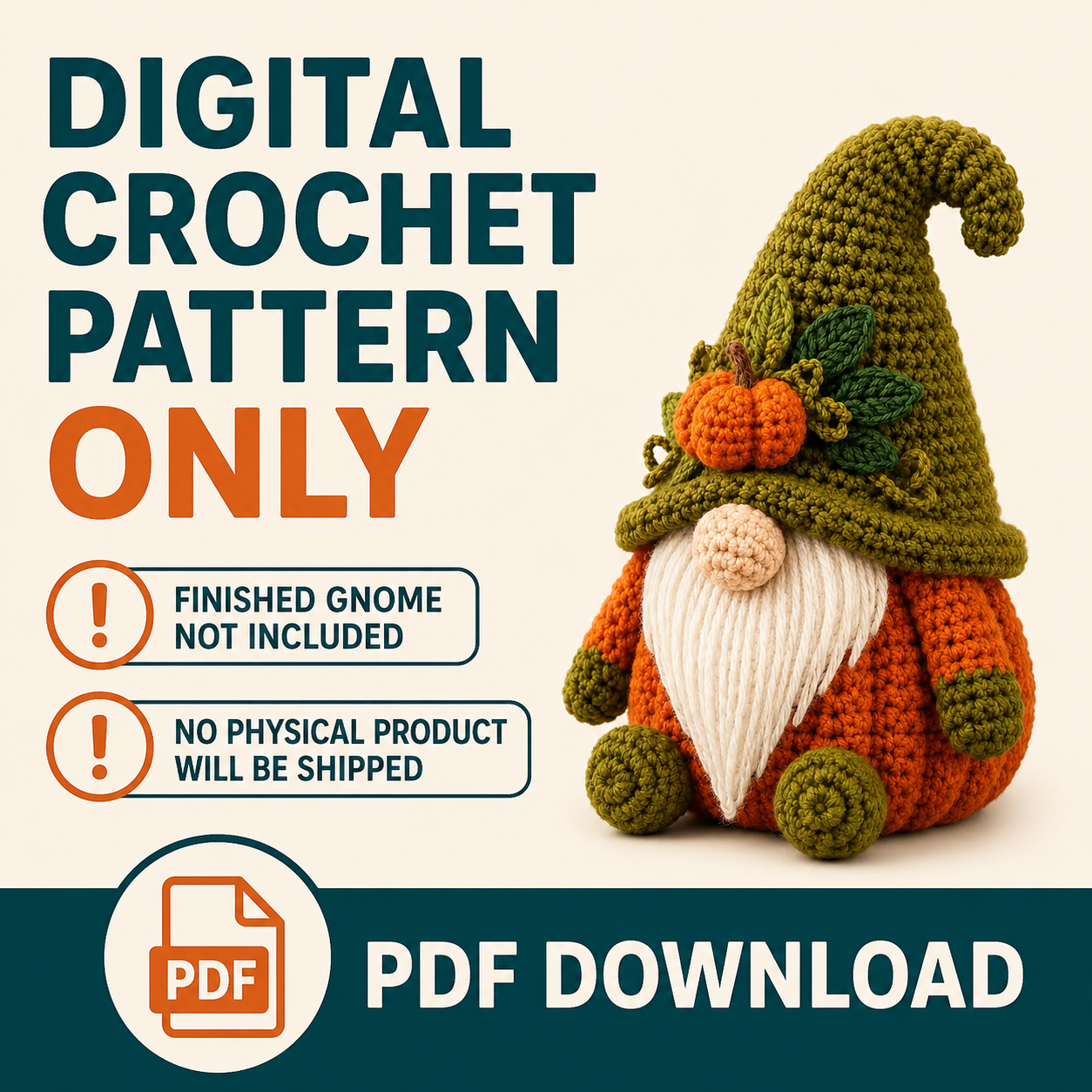 Snowman Spiral Hanging Crochet Pattern PDF | Christmas Amigurumi