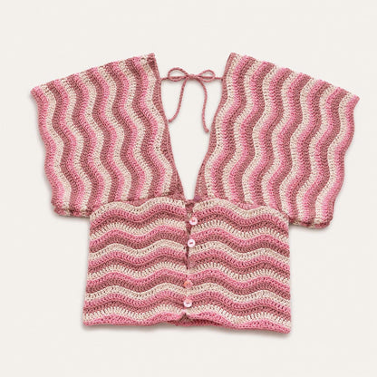 Cloudlace Crochet Top Pattern PDF – Made-to-Measure Summer Crochet Top, Open Back Tie Top, Digital Crochet Pattern-TDS