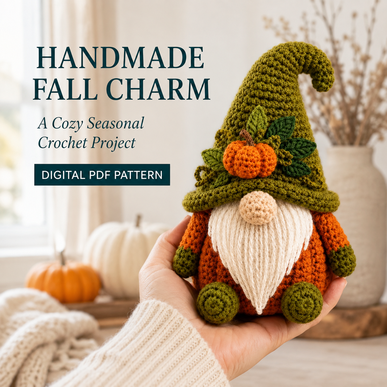 Snowman Spiral Hanging Crochet Pattern PDF | Christmas Amigurumi