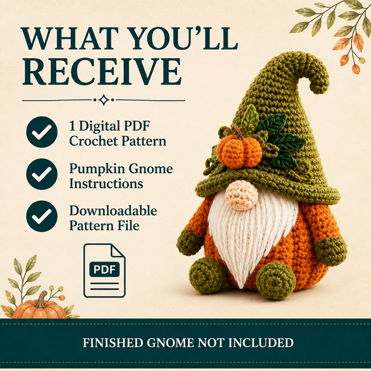 Snowman Spiral Hanging Crochet Pattern PDF | Christmas Amigurumi