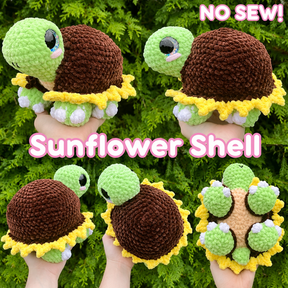 20-in-1 JUMBO Land Turtle Dress Up Crochet Pattern Bundle