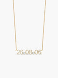 Pavé Date Necklace