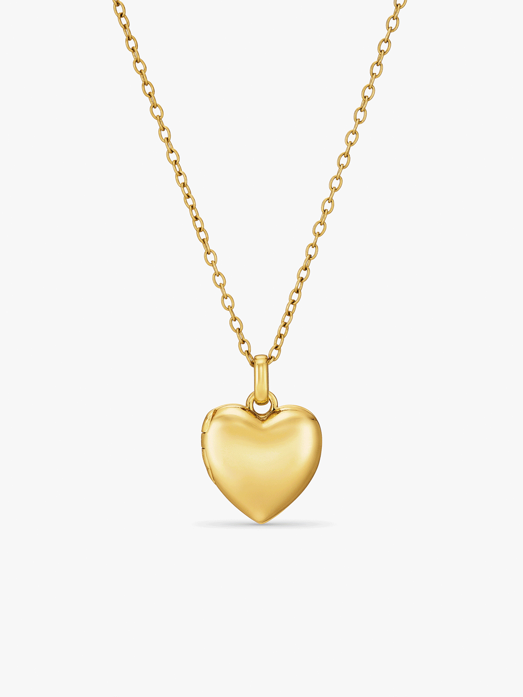 Heart Photo Locket Necklace