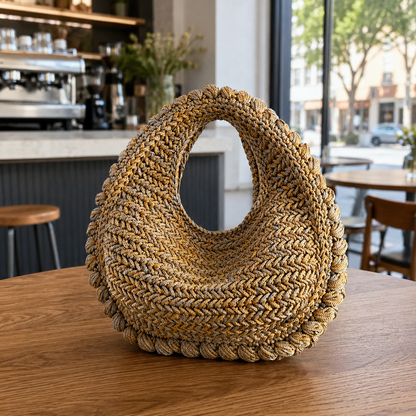 Mini SEVILLE Bag Crochet Pattern | Summer Handbag Tutorial | Crochet Purse PDF | 5 Languages