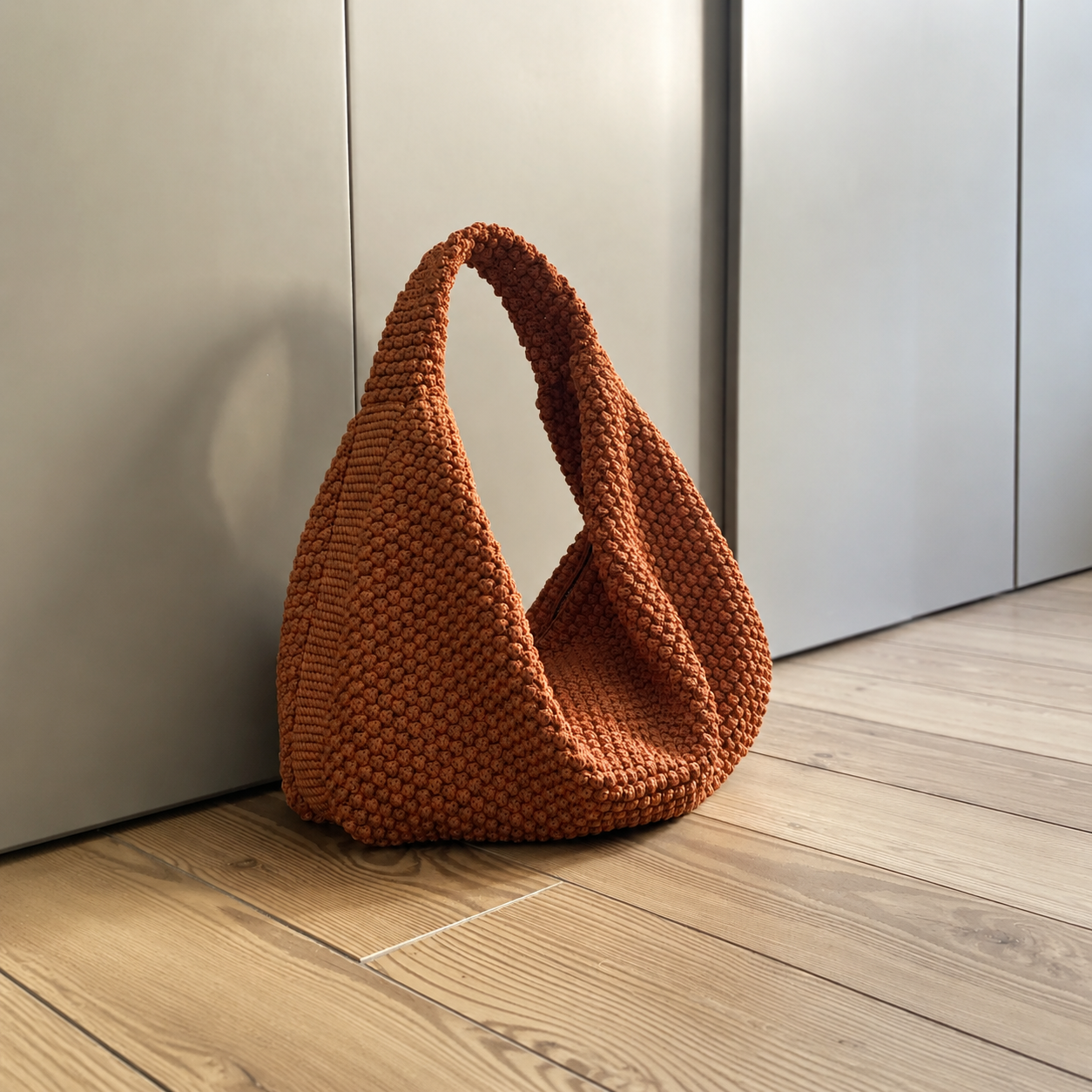 VERA Bag Crochet Pattern PDF, Large Shoulder Bag Tutorial, Zipper or Magnetic Closure, 6 Languages, Instant Download