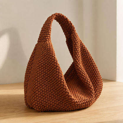 VERA Bag Crochet Pattern PDF, Large Shoulder Bag Tutorial, Zipper or Magnetic Closure, 6 Languages, Instant Download