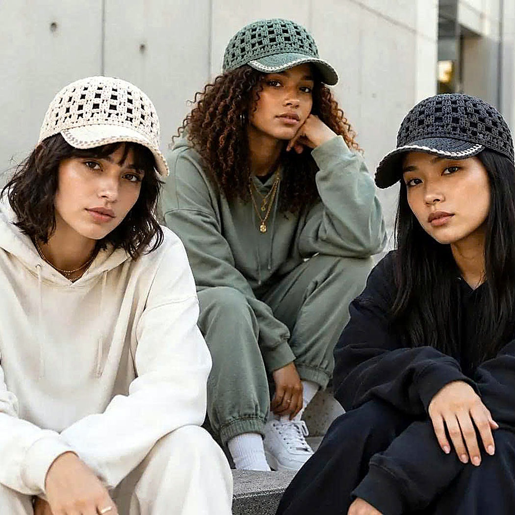 12 Crochet Cap Patterns Bundle | Lace Baseball Hat | Summer Crochet PDF Download|TDS