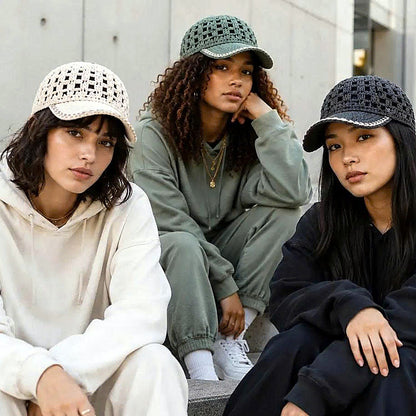 12 Crochet Cap Patterns Bundle | Lace Baseball Hat | Summer Crochet PDF Download|TDS