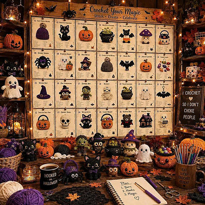 60 Halloween Crochet Patterns Bundle | Spooky Amigurumi PDF Toys,Ghost Pumpkin Mummy Crochet Toys,Amigurumi Halloween Patterns🎃 60+ Halloween Crochet Patterns Bundle 👻-TDS