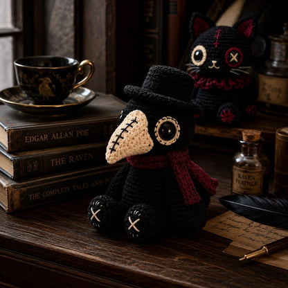 8+ Gothic Amigurumi Crochet Patterns – Creepy Cute Doll Bundle PDF