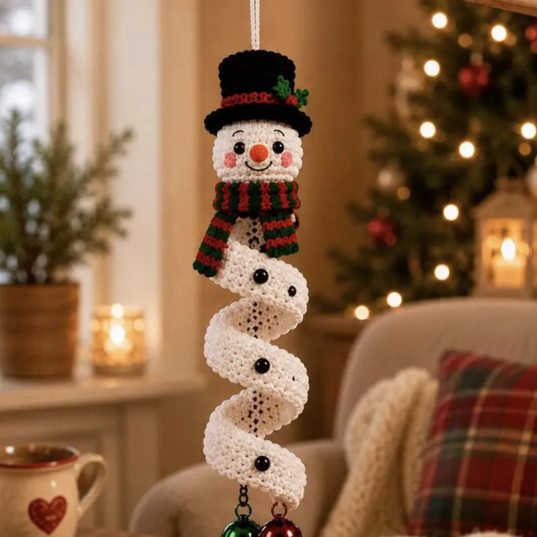 14 in 1 Christmas Crochet Spiral Pattern Bundle PDF, Santa Snowman Reindeer Elf Penguin, Amigurumi Ornament Digital Download.