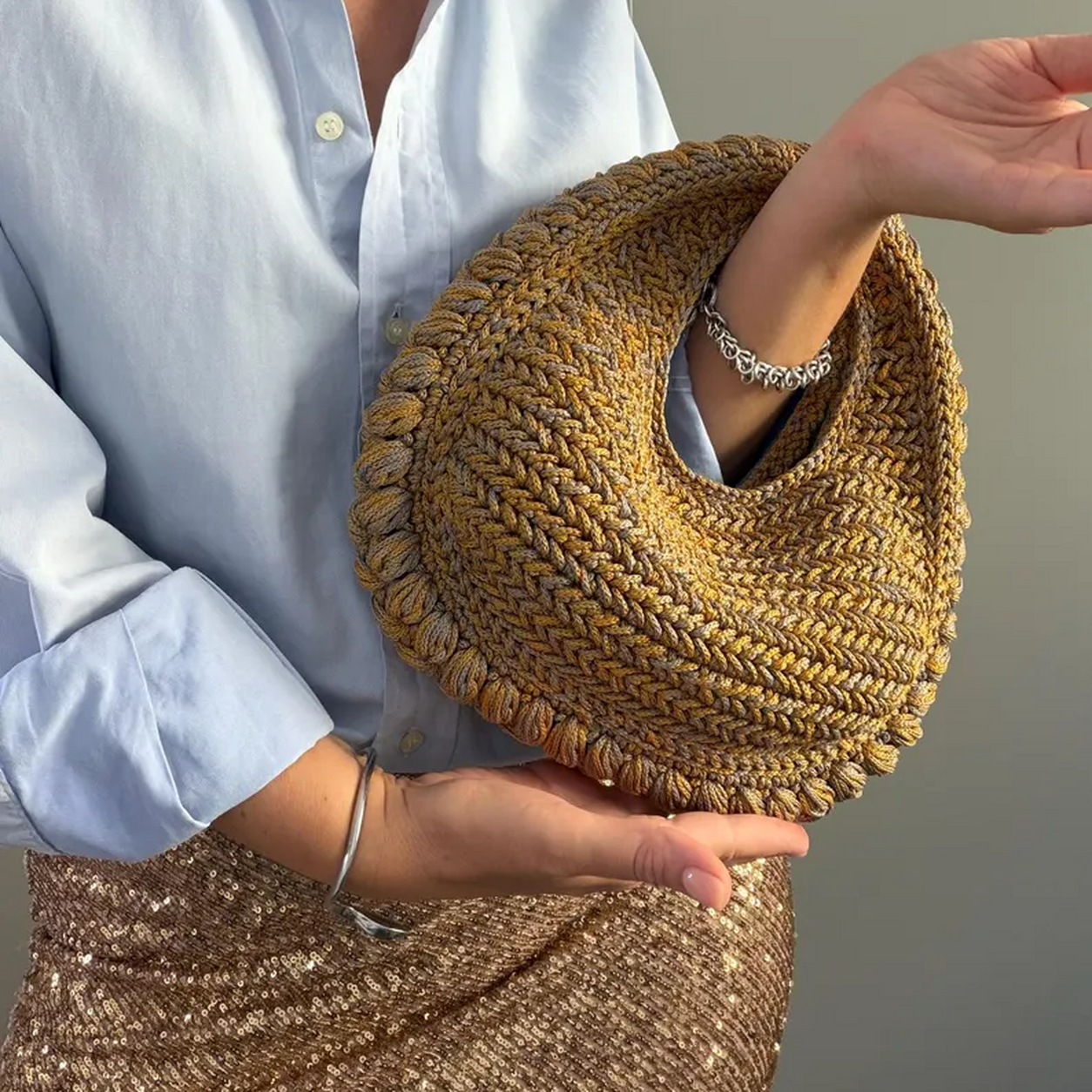Mini SEVILLE Bag Crochet Pattern | Summer Handbag Tutorial | Crochet Purse PDF | 5 Languages