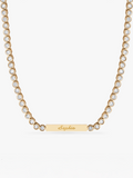 Tennis Name Necklace